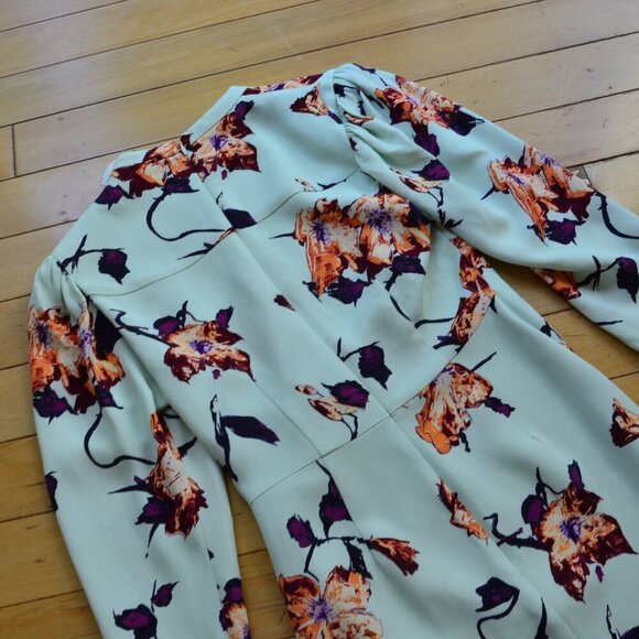 A.L.C  ALC Mint Jane Floral Mini Dress Size 2 - Picture 13 of 15